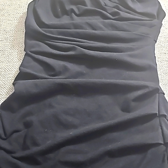 Express Black Blouse With Rushes & pleates xs - Picture 3 of 8